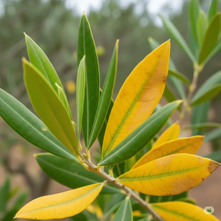 ¡Hojas Amarillas en el Olivar!