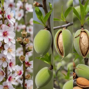 ¿cómo se forma la almendra?